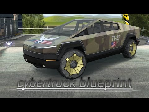 extreme car driving simulator || cybertruck blueprint