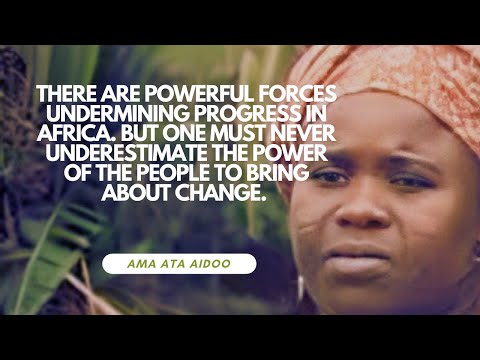 Ama Ata Aidoo video 1