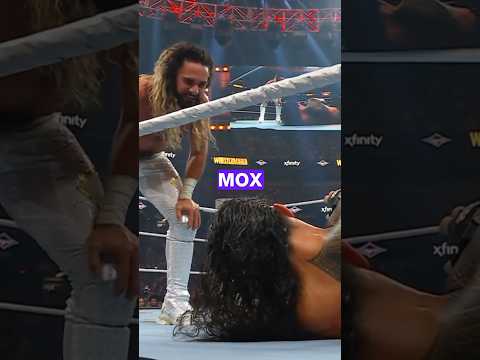 Seth Rollins says “Mox” to Roman Reigns…