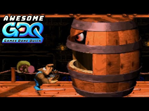Donkey Kong Country 3 by V0oid in 1:55:26 - AGDQ2020