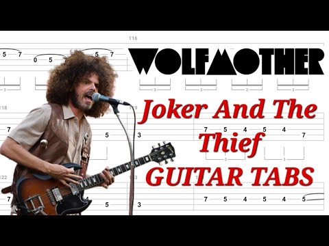 Wolfmother - Joker And The Thief GUITAR TABS | Cover | Tutorial | Lesson