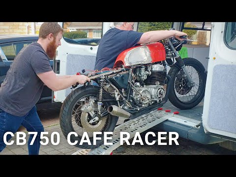 Honda CB750 Cafe Racer Project Bike | Barn Find Bargain Unfinished Motorcycle Build | 01