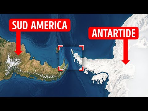 Perché l'Antartide e il Sud America sembrano uguali, ma capovolti