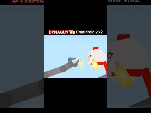 DYNAGUY vs Omnidroid v.x2 | #incredible #theincredibles #sticknodes #animation #capcut