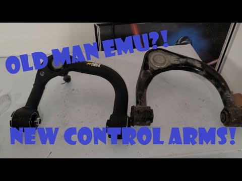 2017 Toyota Tacoma upper control arm replacement with Old Man Emu upper control arms