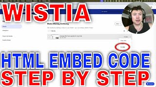 ✅ How To Find Wistia Video HTML Embed Code 🔴