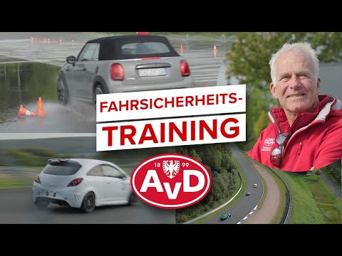 Christian Danner zeigt: So wirst du zum Meister am Steuer – AvD Fahrsicherheitstraining!