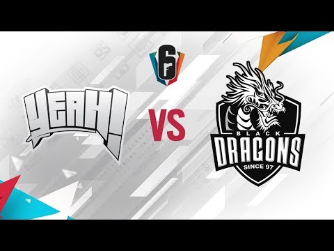 Rainbow Six - Six Invitational 2018 - Black Dragons vs. Yeah! Gaming - day 1