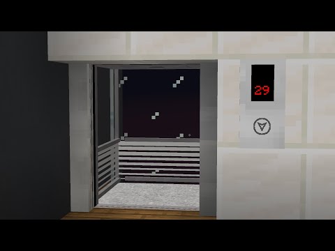 Elevator in Minecraft