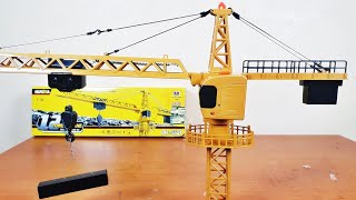 Assembly Tower RC Crane Huina 1585 585 Scale 1:14  Unboxing + TEST Remote Control Gru