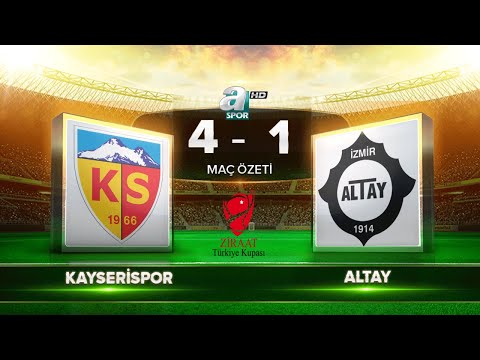 Kayserispor Kayseri 4-1 SK Altay Izmir 