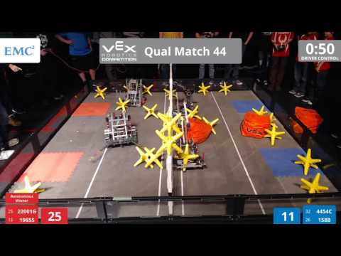 2016 Wildstang VEX Competition Match Q44