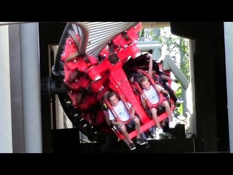 Tornado off-ride HD POV Parque de diversões Särkänniemi