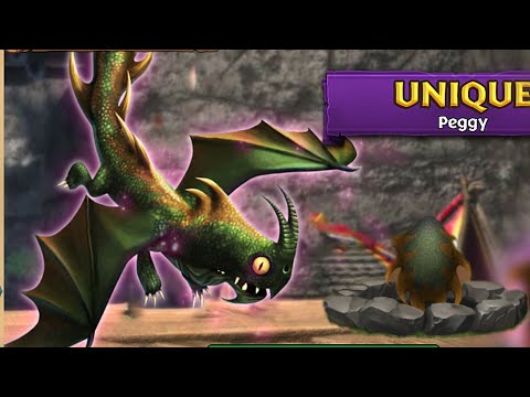 Peggy Max Level 134 Titan Mode - New Unique Night Terror - Dragons:Rise of Berk