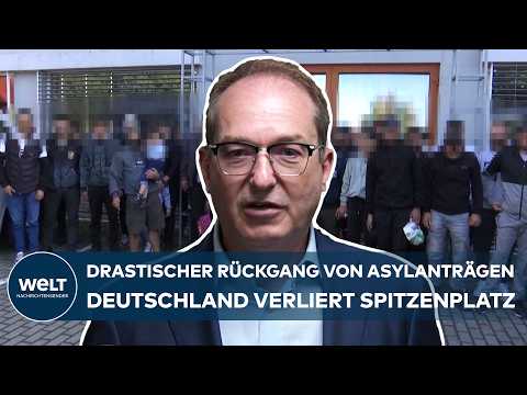 DEUTSCHLAND: Rekord-Rückgang - Asylanträge brechen ein! Jetzt dreht Europa an der Asylschraube!