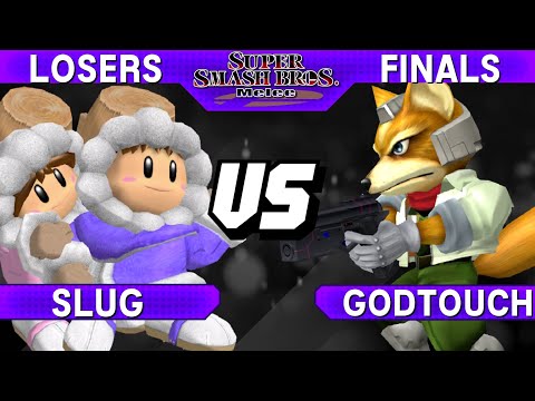 Smash Melee - SluG (ICs) vs GodTouch (Fox) - S@LT 208 Losers Finals