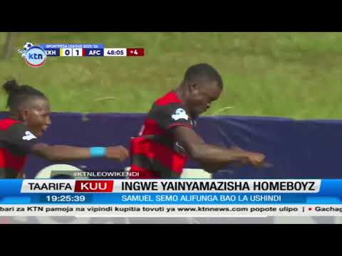 AFC Leopards waichapa Kakamega Homeboyz mabao 2-1 ugani Mumias Complex
