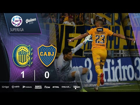 Fecha 16: resumen de Rosario Central -  Boca