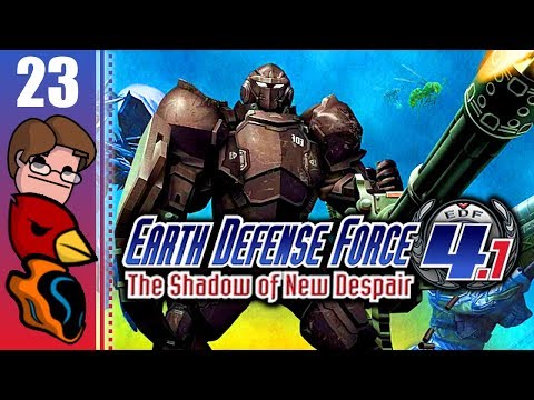 Let's Play Earth Defense Force 4.1: The Shadow of New Despair Co-op Part 23