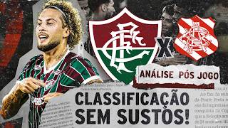 TRICOLOR AVANÇA NO CAMPEONATO CARIOCA | ANÁLISE PÓS-JOGO | FLUMINENSE 3 X 1 BANGU