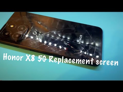 Wie man das LCD des Honor X8 5G austauscht