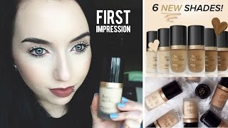 Too Faced Born This Way Foundation FIRST IMPRESSION &amp; GIVEAWAY | New Shades!