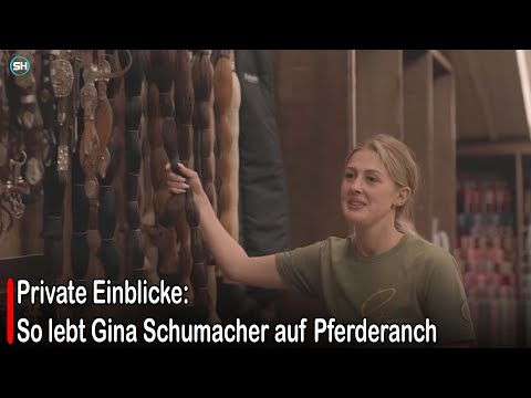 Private insights: This is how Gina Schumacher lives on a horse ranch #germany | SH News German