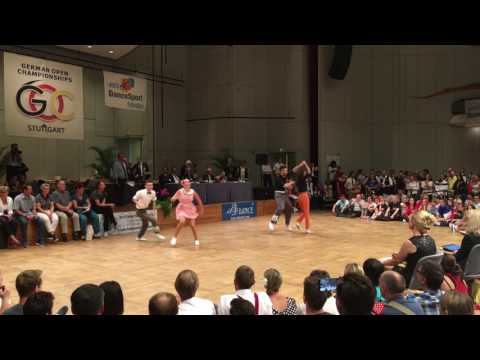 European Championship Boogie Woogie 2016 Heat 19 - Florent & Clementine