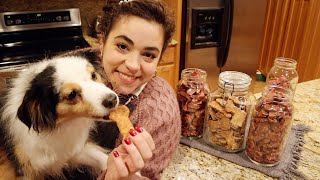 Making homemade dog treats two way! They Cannot Get Enough!