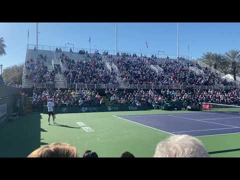 Taro Daniel vs. Alexei Popyrin | Indian Wells 2023 | Qualifying R2 | Court Level