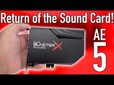 The Last Sound Card You Will Ever Need! (Creative AE5 RGB)