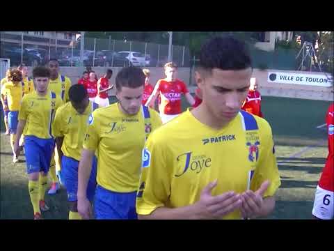 Football U19 Nationaux Sporting Toulon vs Nîmes Olympique Entrée des Equipes Live TV 2019/2020