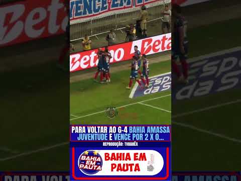MELHORES MOMENTOS BAHIA 2 X 0 JUVENTUDE...