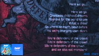 Edguy - Defenders Of The Crown (Space Police) + Letra 2014 HD