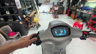 ♦️Tắt Đèn Vespa Sprint 2025 Bằng Nút Zin ♦️