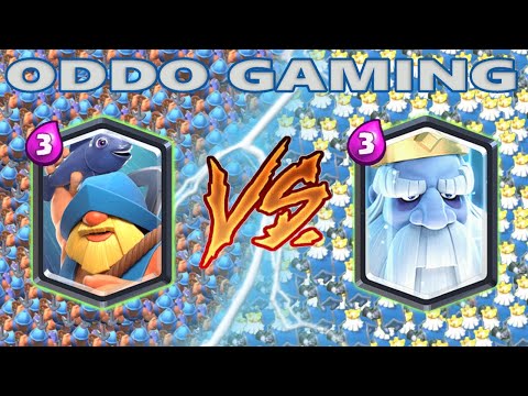 FISHERMAN VS ROYAL GHOST - CLASH ROYALE BATTLE #133