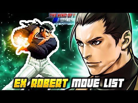 EX ROBERT MOVE LIST - The King of Fighters 2002 Unlimited Match (KOF2002)