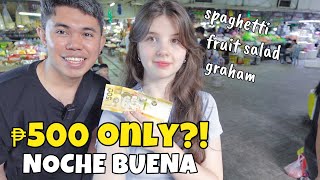 Can My Foreign Wife Budget ₱500 for Noche Buena at a Local Market
