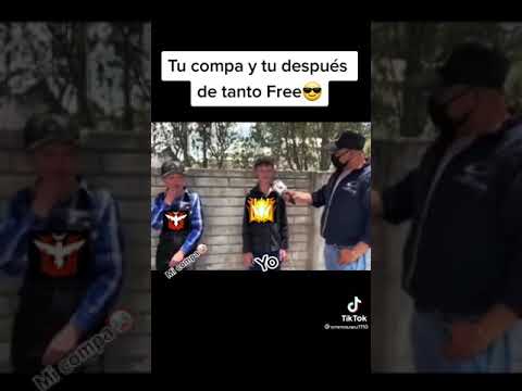 tu y tu compa después de jugar free Fire