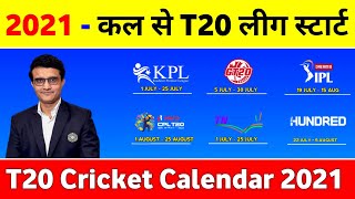 IPL 2021 - Upcoming T20 League ( TNPL 2021 Schedule, T20 WC, CPL 2021 Date, India Vs Srilanka 2021 )