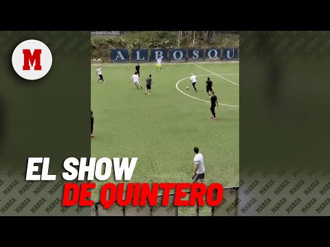 El show de Juan Fernando Quintero en una pachanga con amigos I MARCA