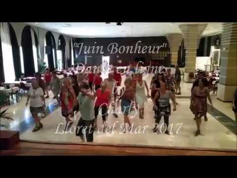 "Juin Bonheur" by CDA31 - Danse en ligne by Charly - Lloret del Mar 2017