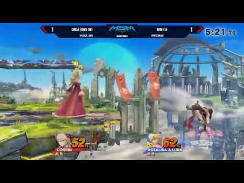 Msm 85 Circa 6wx (Sonic Corrin) Vs Nite (Rosalina) Grand Finals Smash Wii U