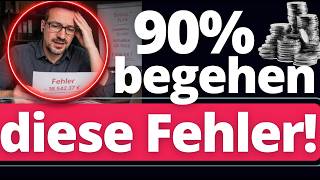 5 Finanzfehler die 90% aller Menschen machen!