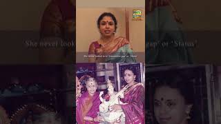 Sudha Ragunathan about ms Subbulakshmi @ #mssubbulakshmi #carnaticmusic #sudharagunathan