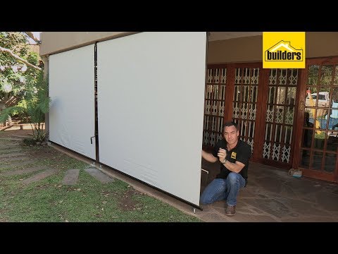 How to install vertical patio blinds