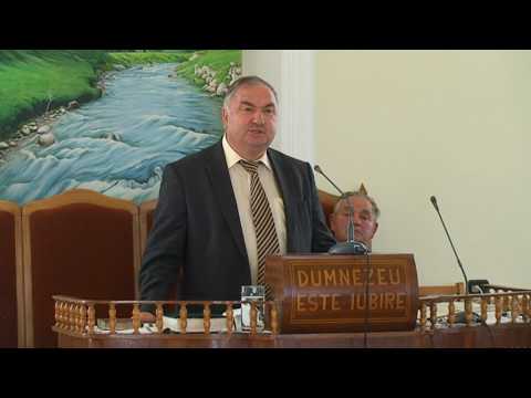 DUMNEZEU LOCUIESTE IN MIJLOCUL LAUDELOR - fr.past.Candrianu Viorel part.1/4