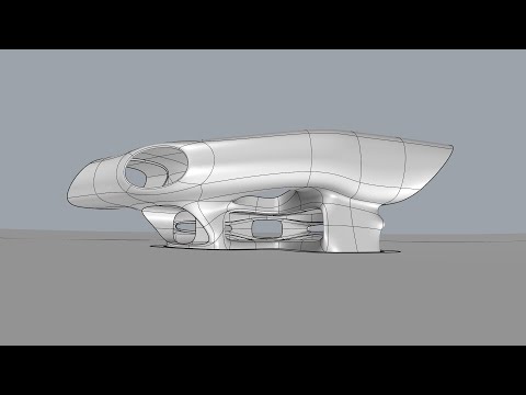 Architecture Building Modeling with Rhino 7 SubD Tools [1/8]