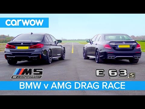 Thumbnail for BMW M5 Competition vs Mercedes AMG GT63s DRAG RACE by BMW, BMW M5