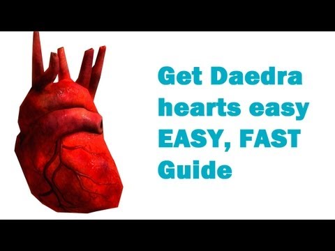 ★how to get Daedra hearts Free ★One every 20 seconds - Skyrim
